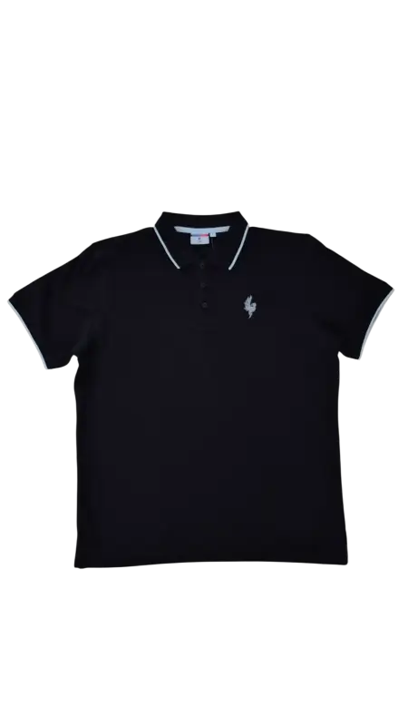 Triko Phoenix POLO LINE 2025 - man/black Triko Phoenix POLO LINE 2025 - man/black S