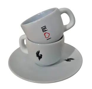 Sada šálků na espresso PXI 2 ks